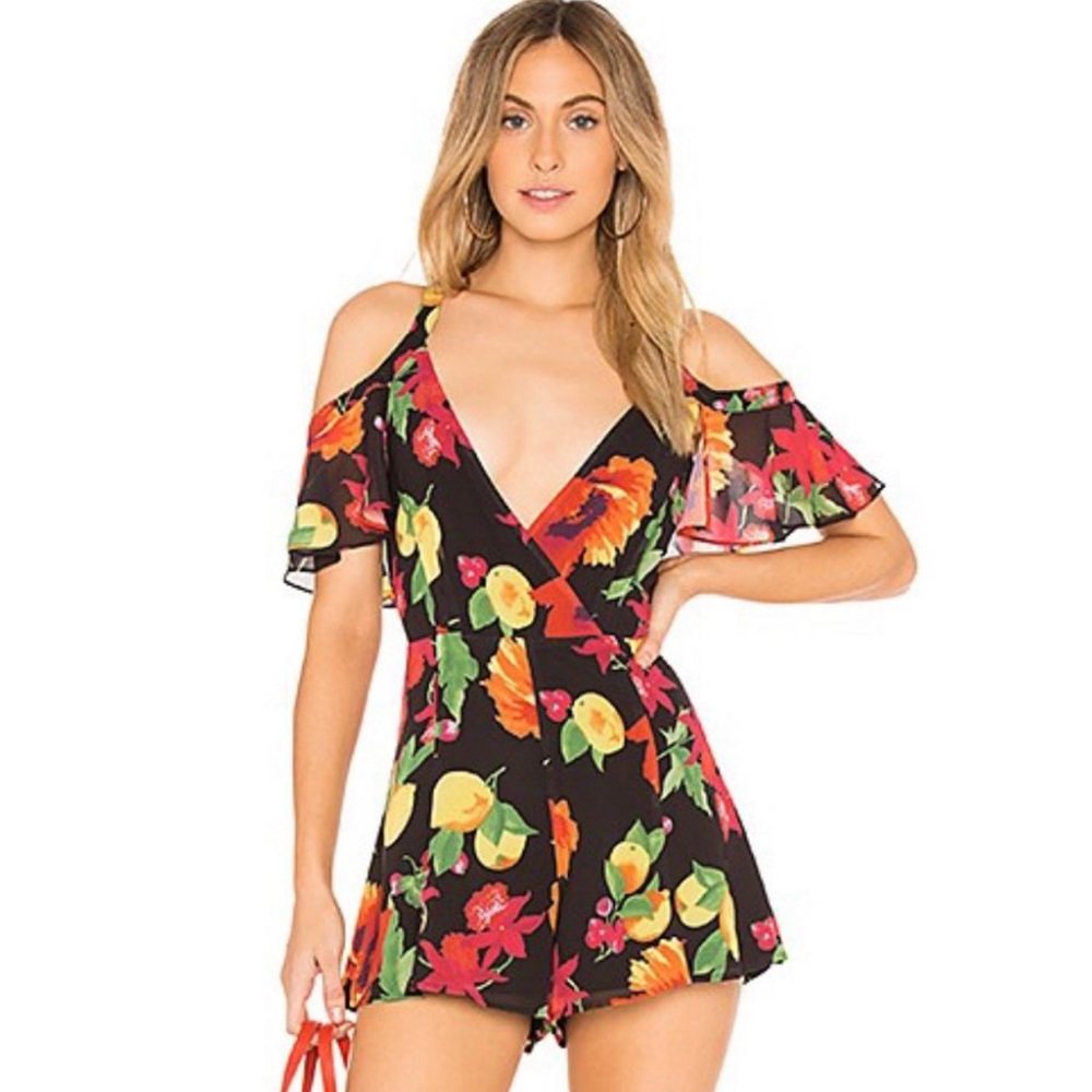 NWT Privacy Please Floral Romper